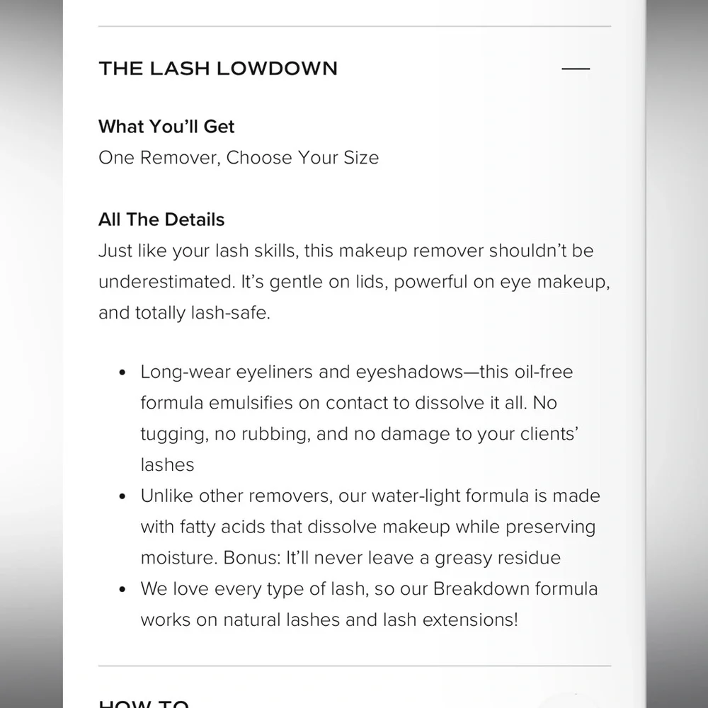 Borboleta Break Down Makeup Remover
